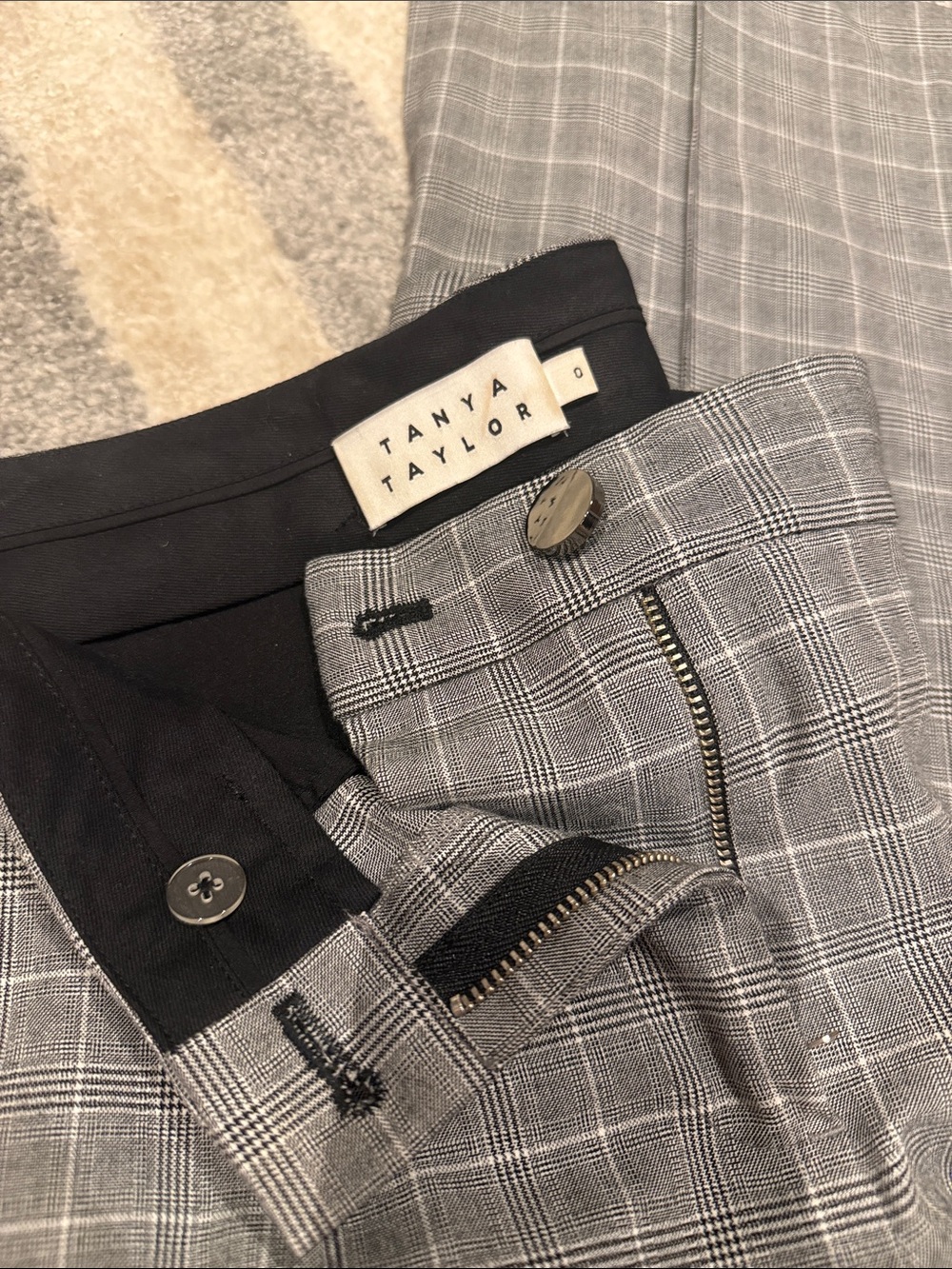 Gray Plaid pants - Picture 3 of 3